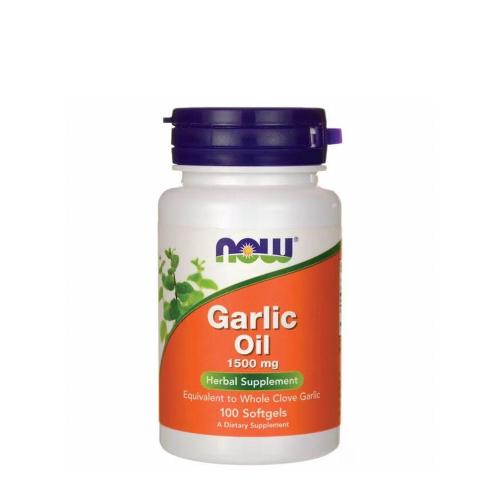 Now Foods Garlic Oil 1500 mg  (100 Capsule morbida)