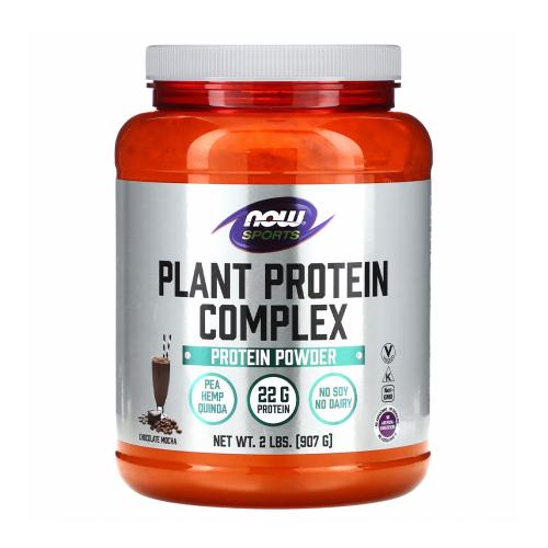 Now Foods Plant Protein Complex (907 g, Mocaccino Cioccolato)
