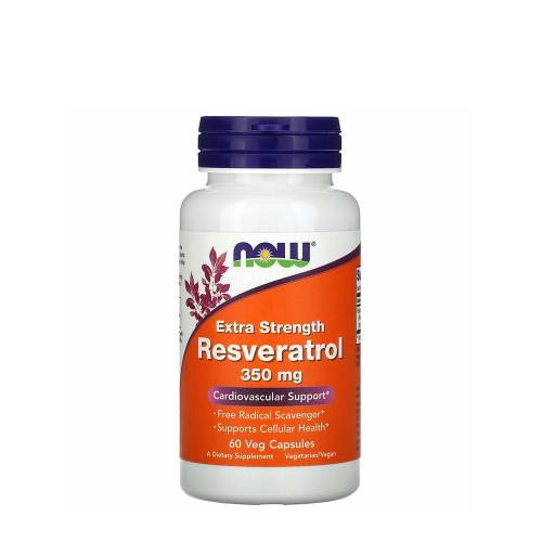 Now Foods Resveratrol Extra Strength 350 mg (60 Capsule)