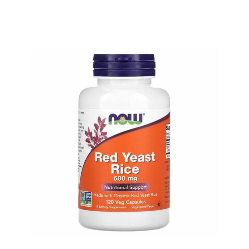 Now Foods Red Yeast Rice 600 mg (120 Capsule veg)