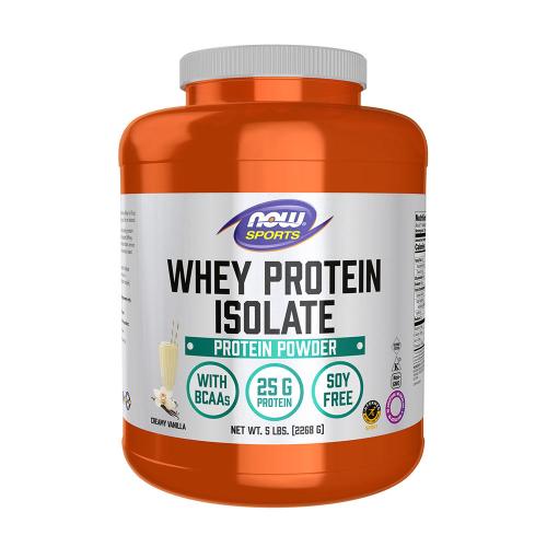 Now Foods Whey Protein Isolate (2268 g, Vaniglia alla Crema)