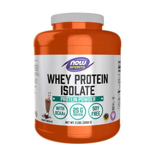 Now Foods Whey Protein Isolate (2268 g, Cioccolato)