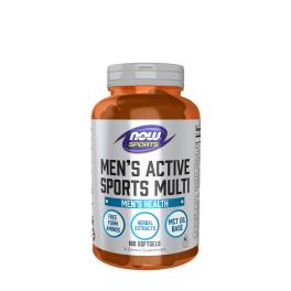   Now Foods Men's Active Sports Multi (180 Capsule morbida)