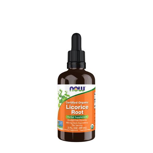 Now Foods Glicerito di radice di liquirizia, biologico - Licorice Root Glycerite, Organic (59 ml)