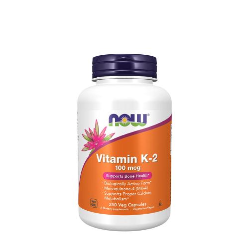 Now Foods Vitamin K-2 100 mcg (250 Capsule veg)