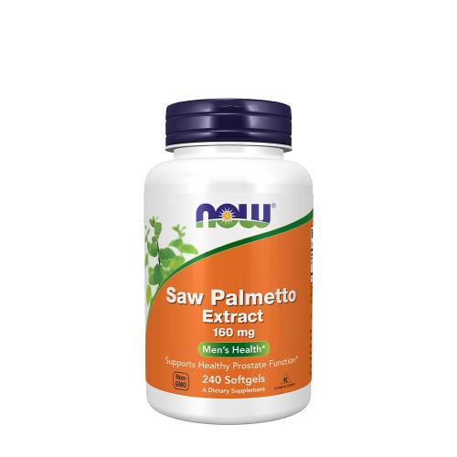 Now Foods Saw Palmetto Extract 160 mg (240 Capsule morbida)