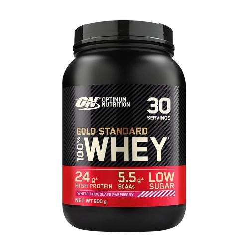 Optimum Nutrition Gold Standard 100% Whey™ (900 g, Cioccolato Bianco & Lampone)