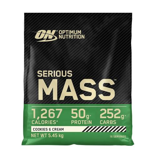 Optimum Nutrition Serious Mass (5,45 kg, Biscotto al Cioccolato e Crema )