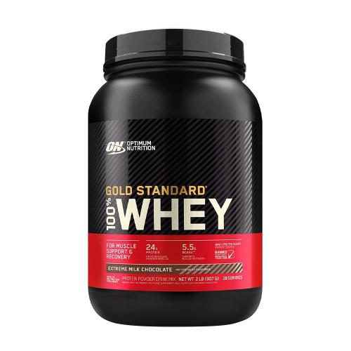 Optimum Nutrition Gold Standard 100% Whey™ (900 g, Cioccolato al Latte Estremo)