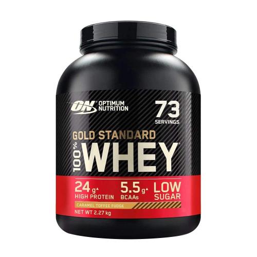 Optimum Nutrition Gold Standard 100% Whey™ (2.27 kg, Fudge Caramello al Latte)