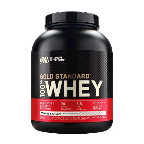 Optimum Nutrition Gold Standard 100% Whey™ (2.27 kg, Biscotto al Cioccolato e Crema )