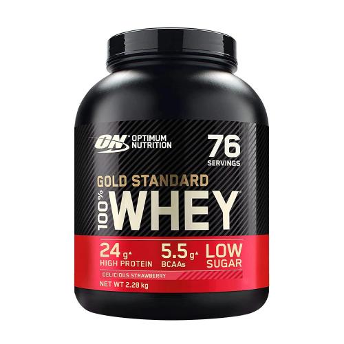 Optimum Nutrition Gold Standard 100% Whey™ (2.27 kg, Fragola Deliziosa)
