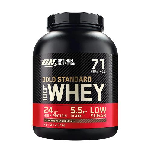 Optimum Nutrition Gold Standard 100% Whey™ (2.27 kg, Cioccolato al Latte Estremo)