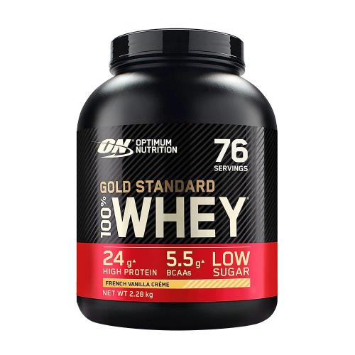 Optimum Nutrition Gold Standard 100% Whey™ (2.27 kg, Cremoso Francese vaniglia)