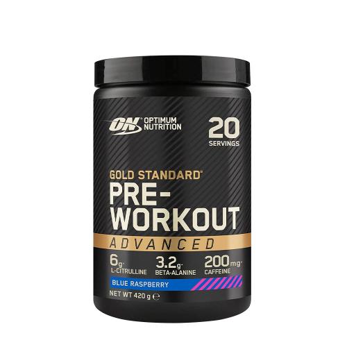 Optimum Nutrition Gold Standard Pre-Workout Advanced (420 g, Lampone Blu)