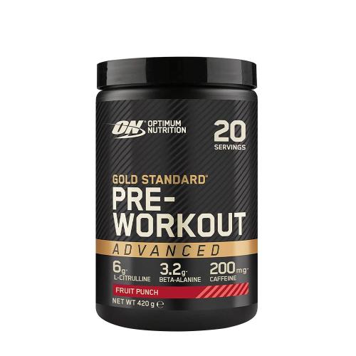 Optimum Nutrition Gold Standard Pre-Workout Advanced (420 g, Punch alla Frutta)