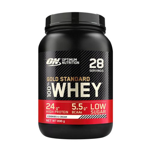 Optimum Nutrition Gold Standard 100% Whey™ (900 g, Biscotto al Cioccolato e Crema )