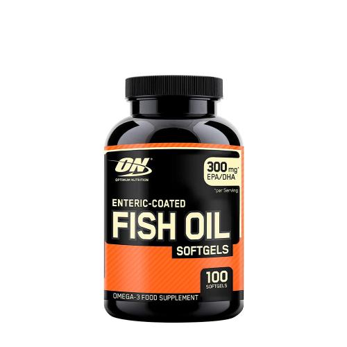 Optimum Nutrition Enteric Coated Fish Oil  (100 Capsule morbida)