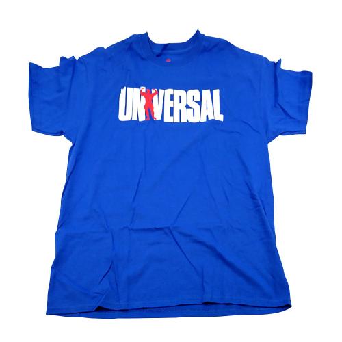 Universal Nutrition USA 77 T-shirt  (XL, Blu)