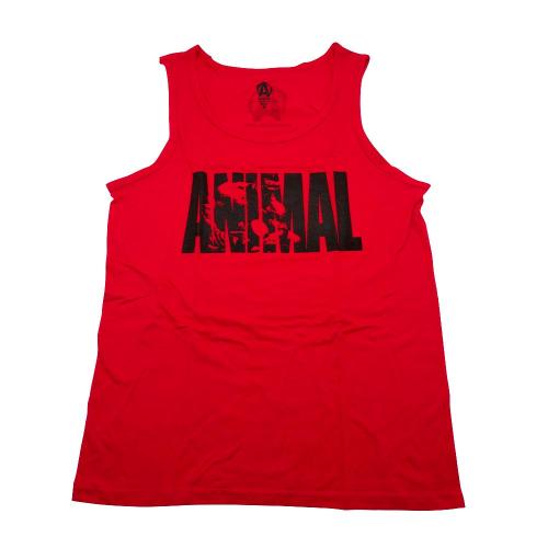 Universal Nutrition Iconic Tank Top (L, Rosso)