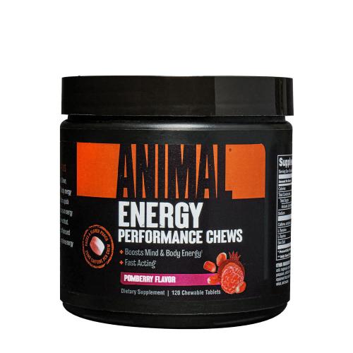 Universal Nutrition Animal Energy Chews (120 Compresse da masticare, Pomberry)