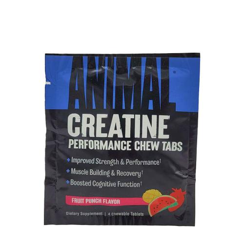 Universal Nutrition Animal Creatine Chews (4 compresse masticabili, Punch alla Frutta)