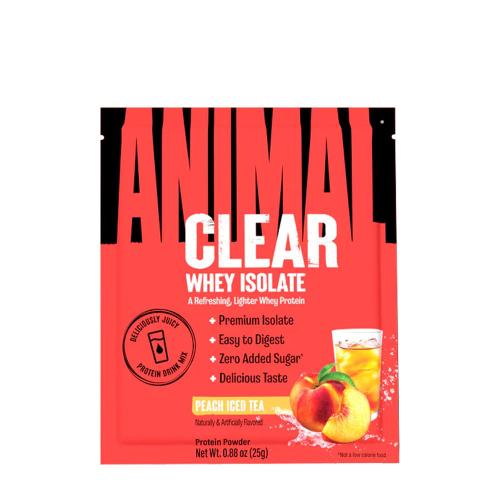 Universal Nutrition Animal Clear Whey Isolate Sample (25 g, Tè Freddo alla Pesca)