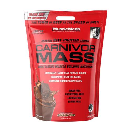 MuscleMeds Carnivor™ Mass 100% Beef Protein Mass Gainer (4725 g, Fudge al Cioccolato)