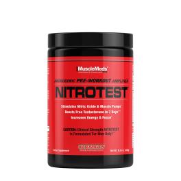   MuscleMeds Nitrotest - 2 in 1 Pre-Workout + Test Booster (468 g, Anguria)