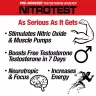 MuscleMeds Nitrotest - 2 in 1 Pre-Workout + Test Booster (474 g, Lampone Blu)