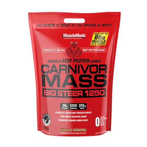 MuscleMeds Carnivor™ Mass Big Steer (6720 g, Caramello alla Vaniglia)