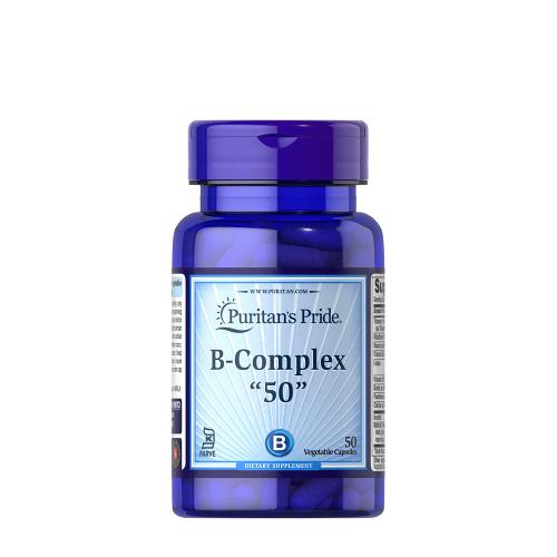 Puritan's Pride Vitamin B-50 Complex 50 mg Kosher (50 Capsule veg)