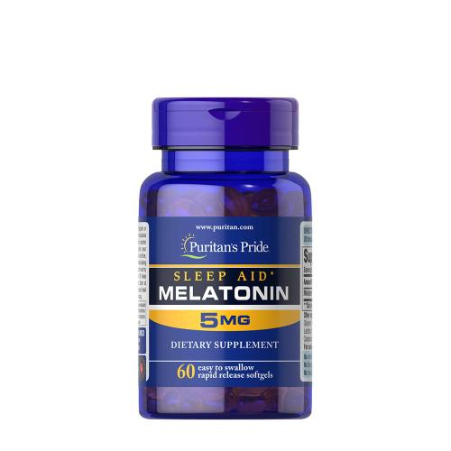 Puritan's Pride Sleep Aid Melatonin 5 mg (60 Capsule morbida)