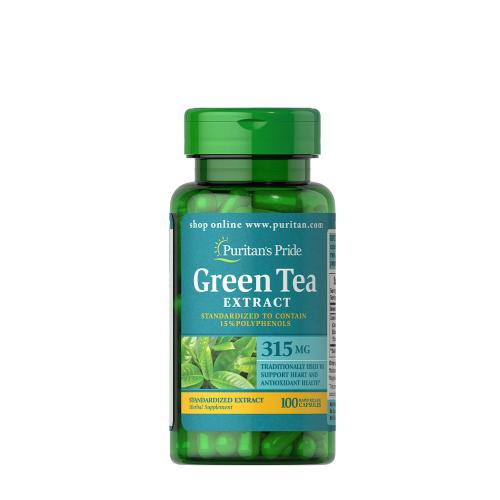 Puritan's Pride Green Tea Standardized Extract 315 mg (100 Capsule)