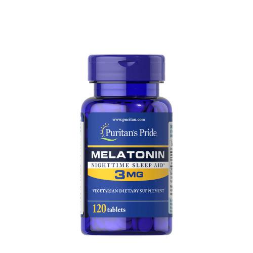 Puritan's Pride Melatonin 3 mg (120 Compressa)