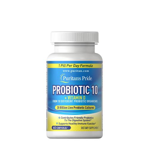 Puritan's Pride Probiotic 10  (60 Capsule veg)