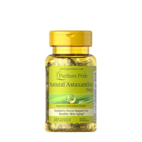 Puritan's Pride Natural Astaxanthin 5 mg (30 Capsule morbida)
