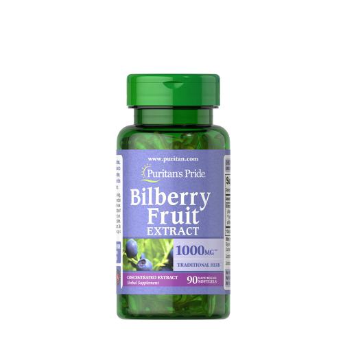 Puritan's Pride Bilberry 1000 mg (90 Capsule morbida)