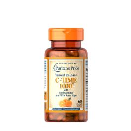   Puritan's Pride Vitamin C-1000 mg with Rose Hips Timed Release (60 Capsule)