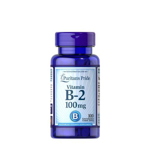 Puritan's Pride Vitamin B-2 100mg (100 Compressa)