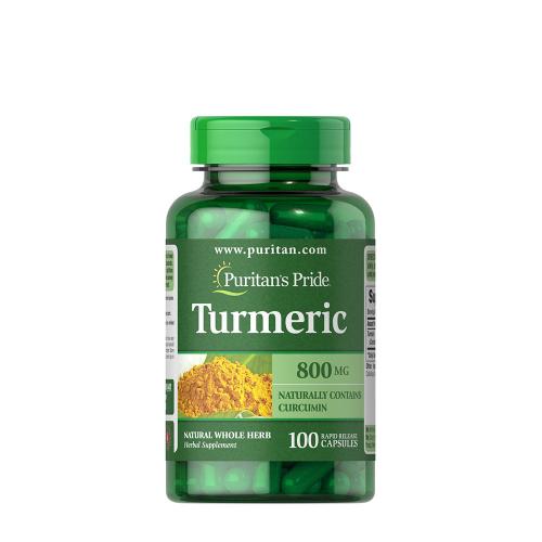 Puritan's Pride Turmeric 800 mg (100 Capsule)
