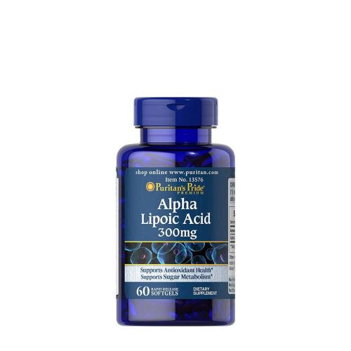 Puritan's Pride Alpha Lipoic Acid 300 mg (60 Capsule morbida)