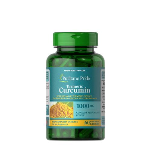 Puritan's Pride Turmeric Curcumin 1000 mg with Bioperine 5 mg (60 Capsule)