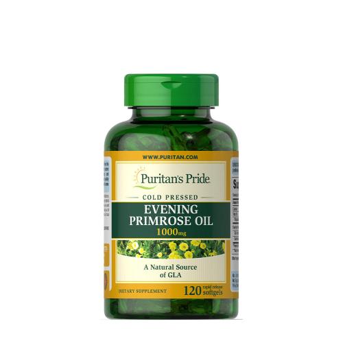 Puritan's Pride Evening Primrose Oil 1000 mg with GLA (120 Capsule morbida)