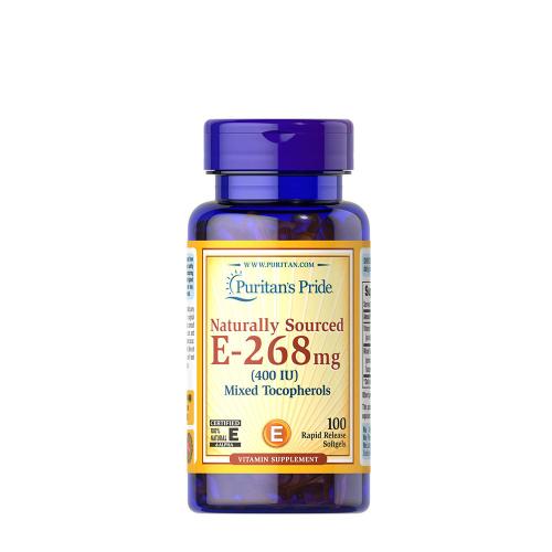 Puritan's Pride Vitamin E-400 iu Mixed Tocopherols Natural (100 Capsule morbida)