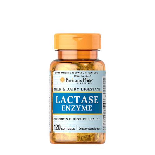Puritan's Pride Lactase Enzyme 125 mg (120 Capsule morbida)