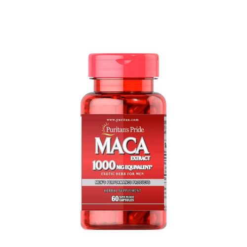 Puritan's Pride Maca 1000 mg Exotic Herb for Men (60 Capsule)