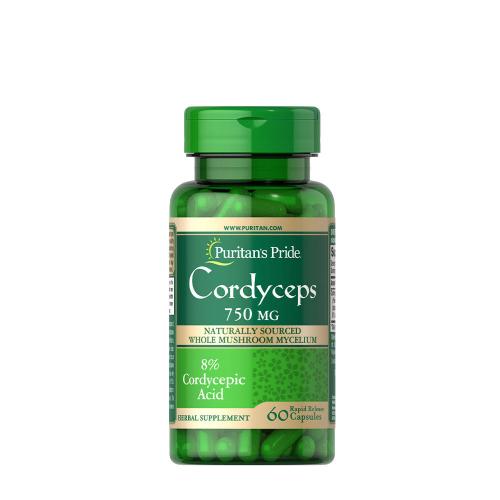 Puritan's Pride Cordyceps Mushroom 750 mg (60 Capsule)