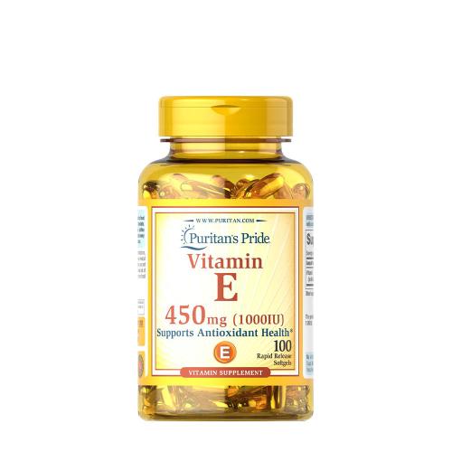 Puritan's Pride Vitamin E-1000 IU (100 Capsule morbida)