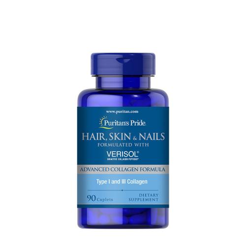 Puritan's Pride Hair, Skin and Nails formulated with VERISOL® (90 Capsule)